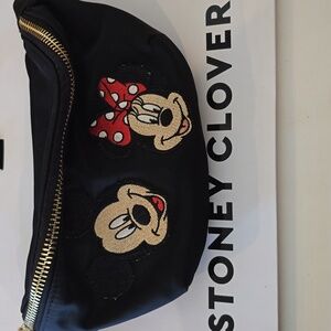Stoney Clover Lane X Fable Mickey and Minnie Classic Noir Fanny Pack